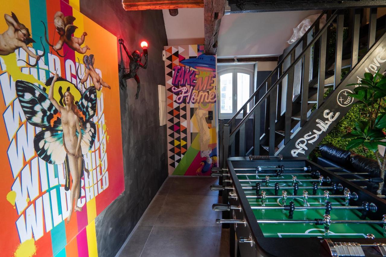 Capsule Art Deco - Jacuzzi - Netflix - Home Cinema - Arcade De Jeux & Nintendo Switch - 2 Chambres - Filet Suspendu 발랑시엔 외부 사진